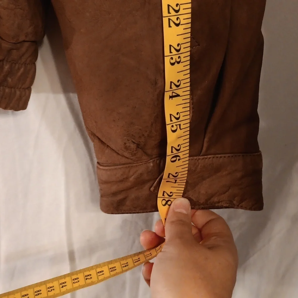 Phase 2 Men's Brown Leather Jacket 2X